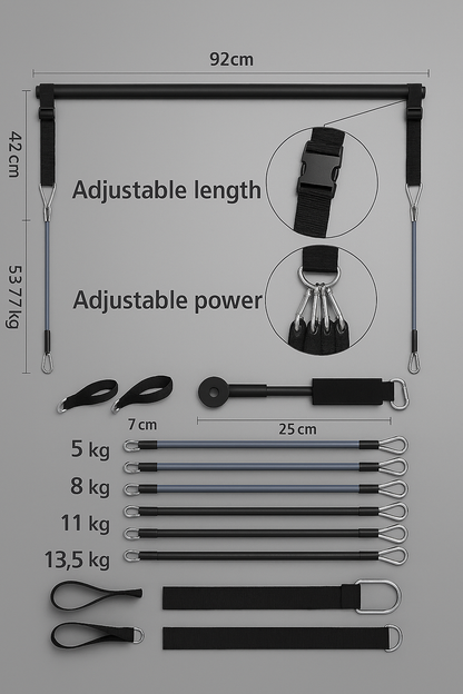 Kit barra multifuncional Yoga