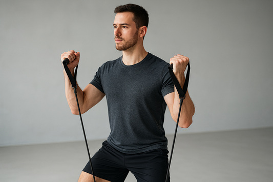 Banda de Resistência Novadeals 20lb/9kg com pega